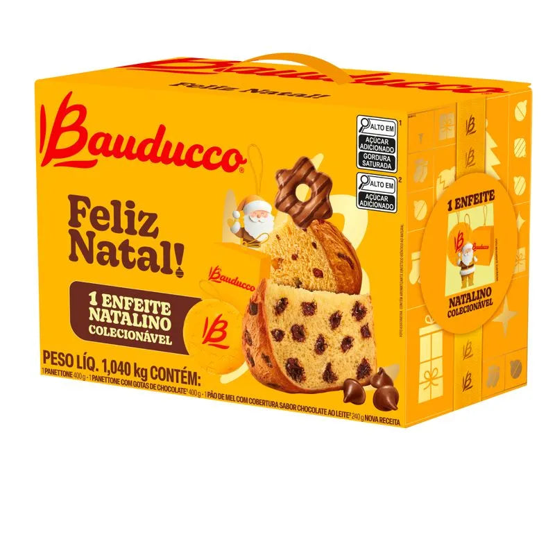 Cesta de Natal Pequena Bauducco