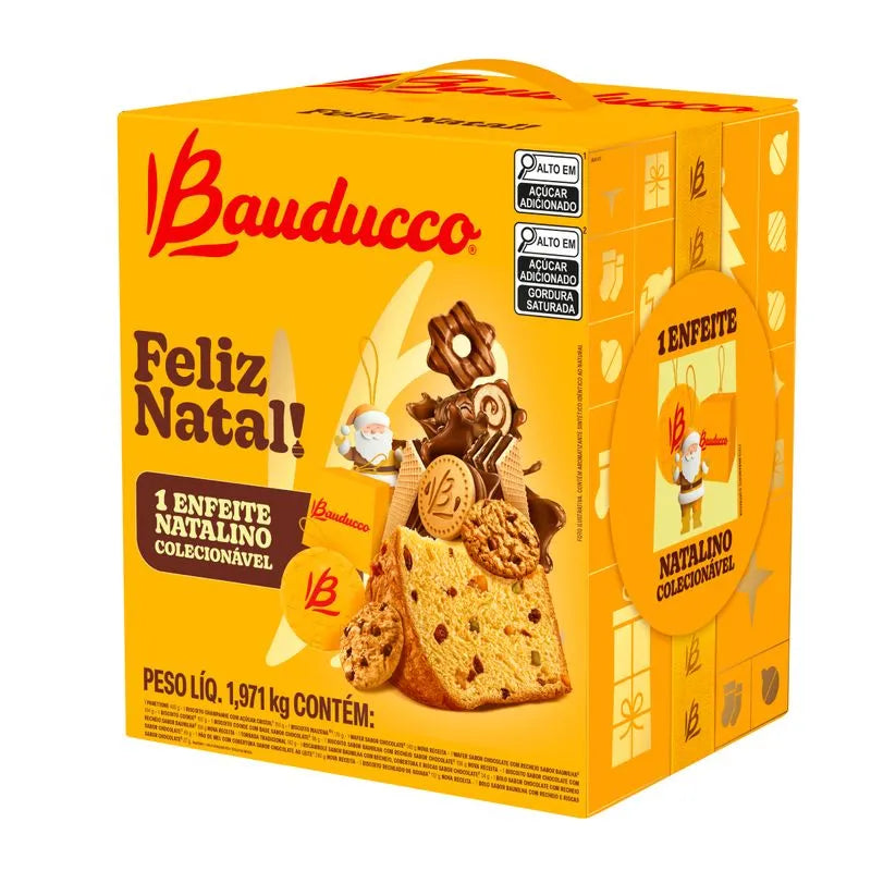 Cesta de Natal Media Bauducco